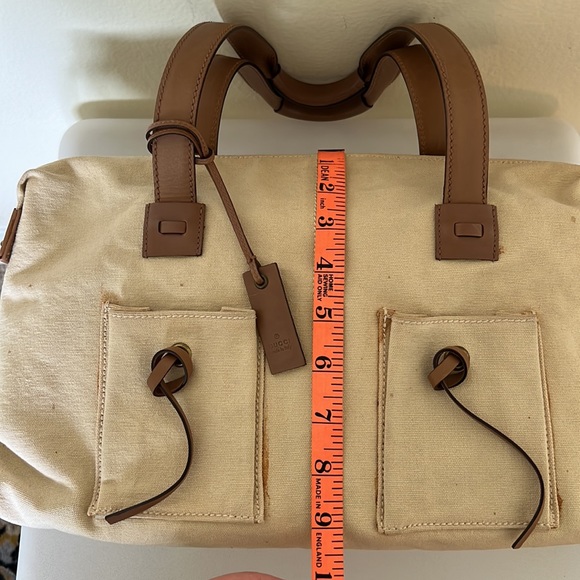 Gucci Vintage canvas handbag - Picture 11 of 11